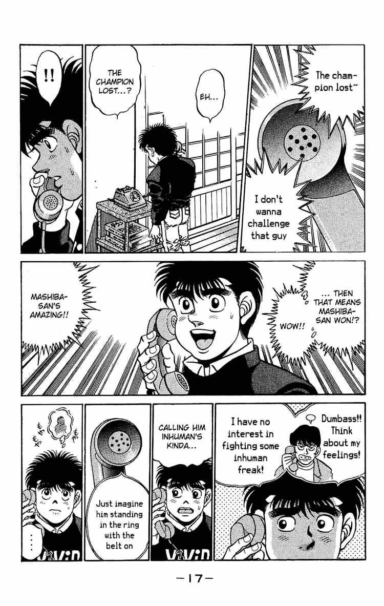 Hajime no Ippo: Fighting Spirit, Chapter 179 image 17